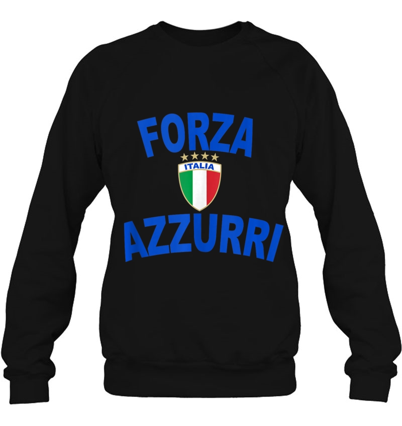 Italy Forza Azzurri Soccer Jersey Italia Flag Football Gift Tank Top Mugs