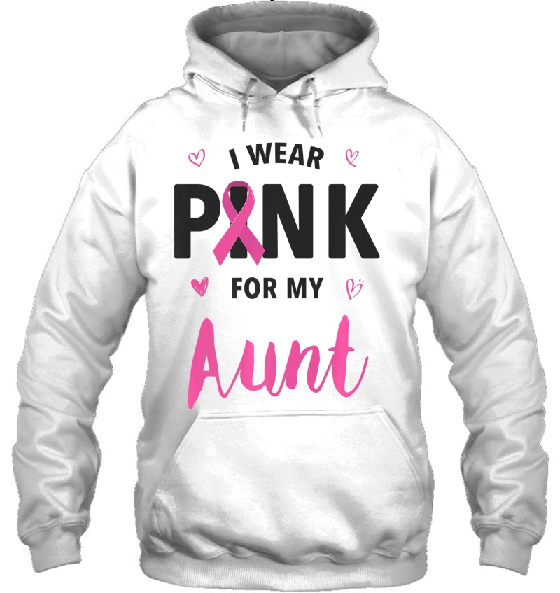 I Wear Pink For My Aunt Breast Cancer Awareness Mugs