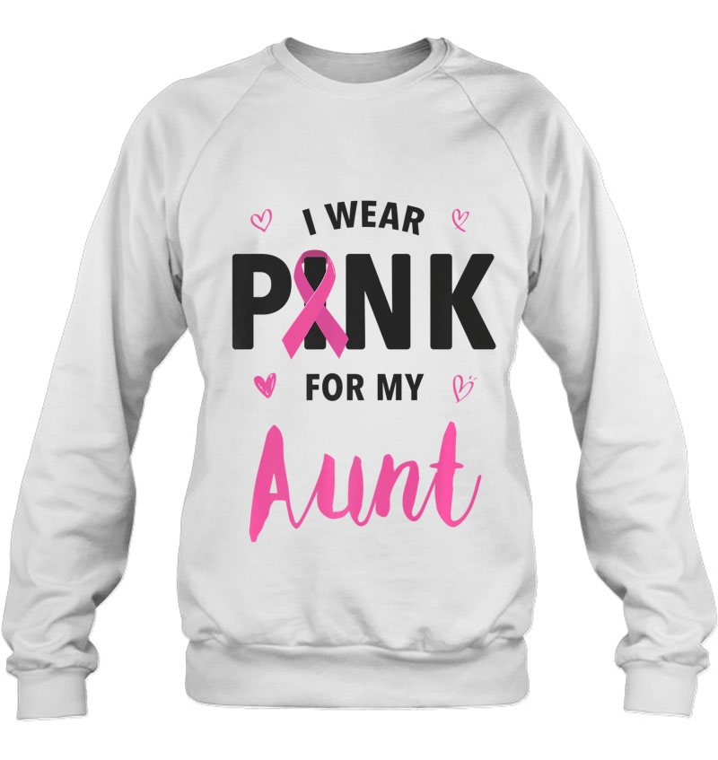 I Wear Pink For My Aunt Breast Cancer Awareness Mugs