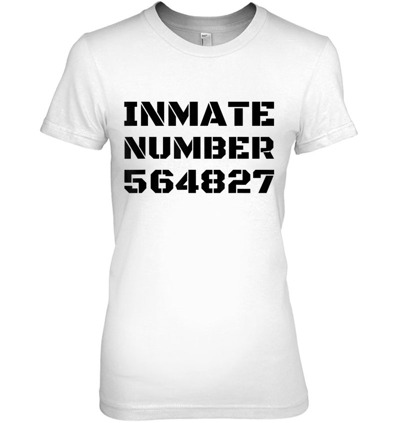 Inmate Number 564827 Halloween Diy Gift Group Hoodie