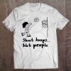 Shoot Hoops Not People Tee