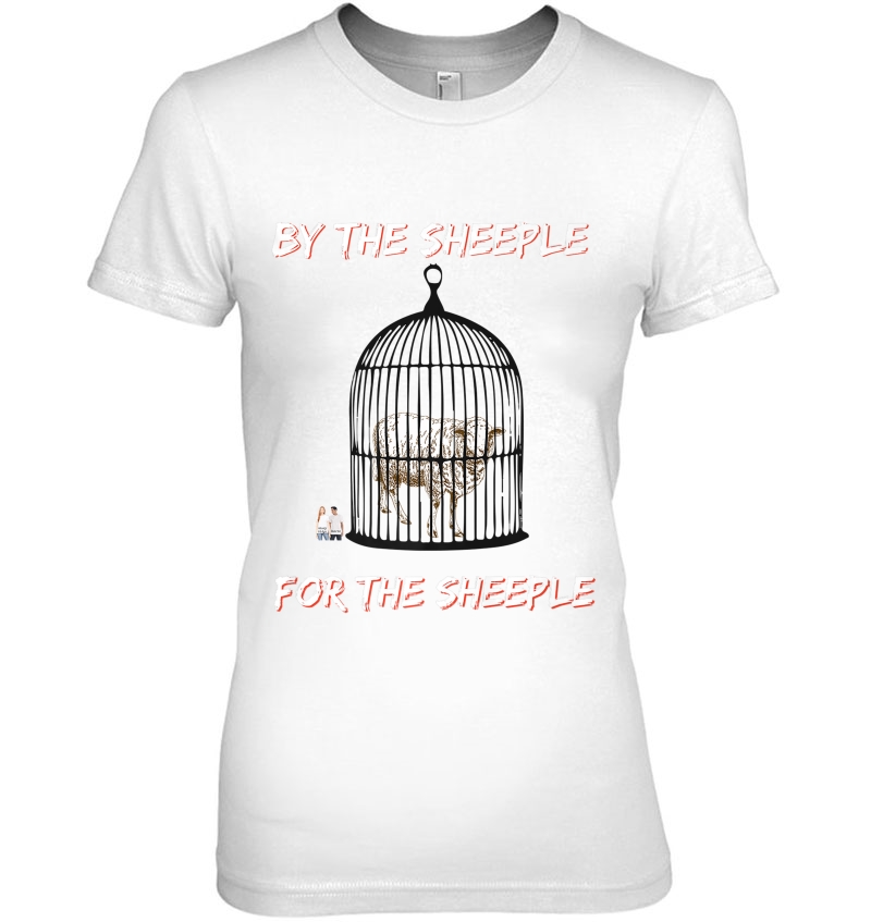 Wake Up Sheeple - By The Sheeple, For The Sheeple Ladies Tee