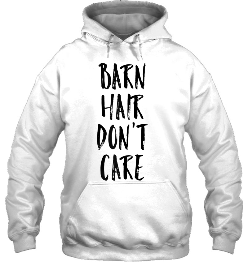 Womens Barn Hair Dont Care Funny Horse Gift For Horseback Riding Mugs