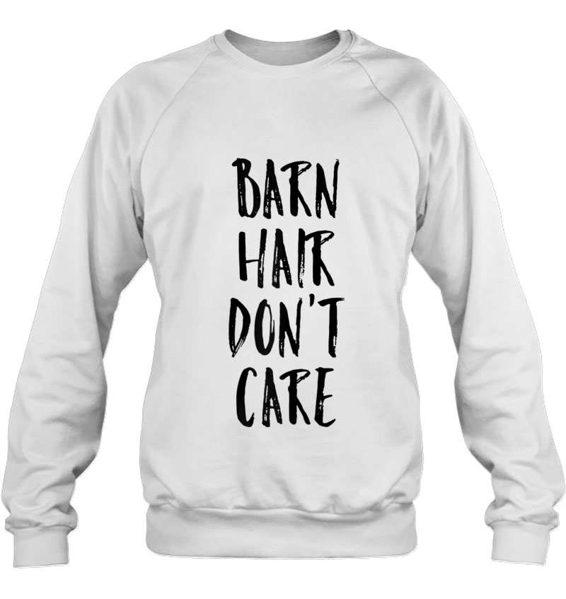 Womens Barn Hair Dont Care Funny Horse Gift For Horseback Riding Mugs