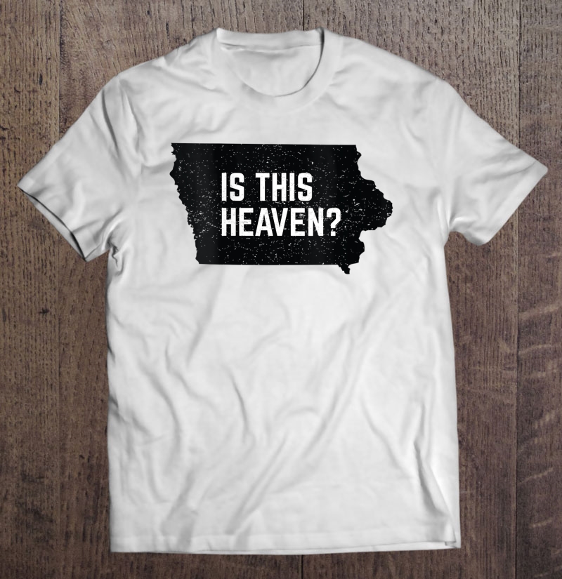 Womens Baseball Inspired Is This Heaven Iowa State Field Shirt