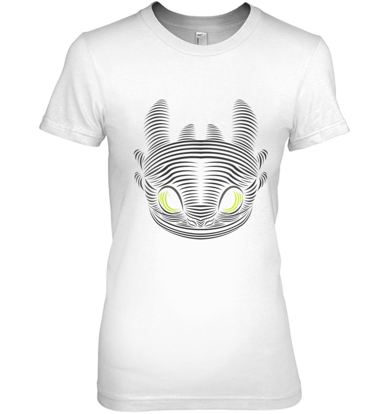 Womens How To Train Your Dragon 3 Hidden World Hd Toothless Ladies Tee