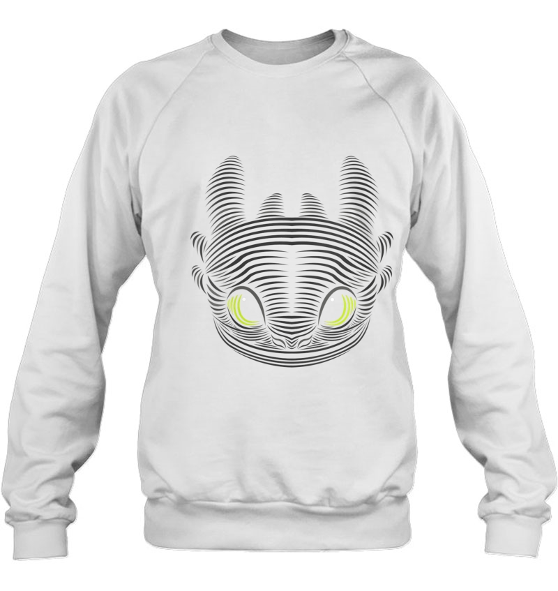 Womens How To Train Your Dragon 3 Hidden World Hd Toothless Sweatshirt