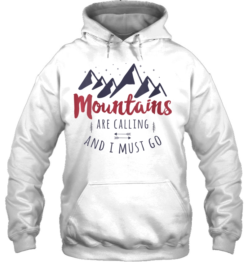 Womens The Mountains Are Calling And I Must Go Wanderlust Mugs