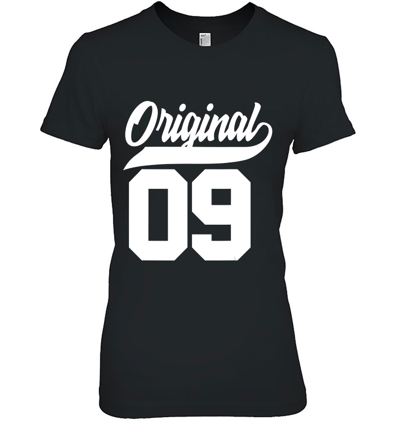 11Th Birthday Gift Boys Girls Original Vintage Born 2009 Ver2 Ladies Tee