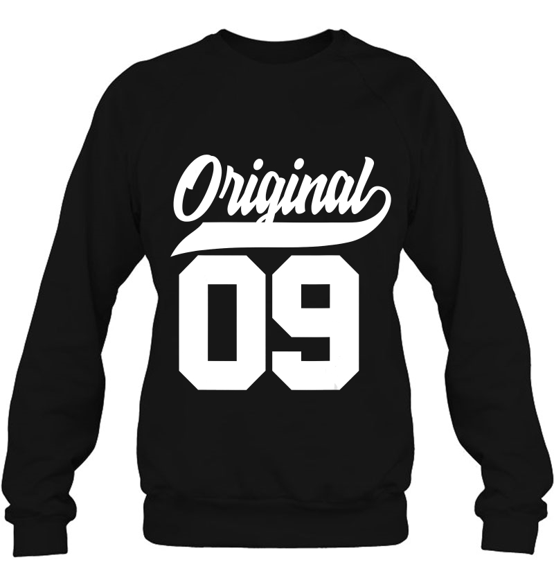 11Th Birthday Gift Boys Girls Original Vintage Born 2009 Ver2 Sweatshirt