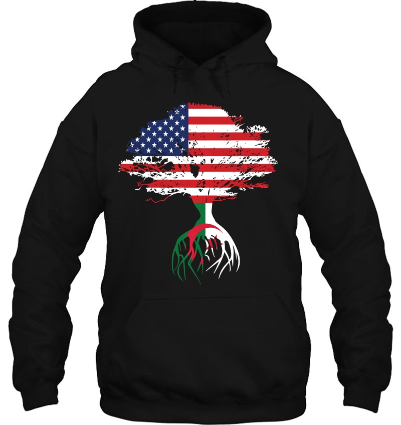 Algerian Roots American Flag Algeria Mugs