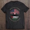 American Grown Palestinian Roots Palestine Flag Tee