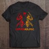 Anime Japanese Samurai Warrior Retro Color Tee