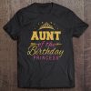 Aunt Of The Birthday Princess Girls Party Tee