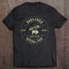 Badlands National Park Retro Vintage South Dakota Gift Zip Tee