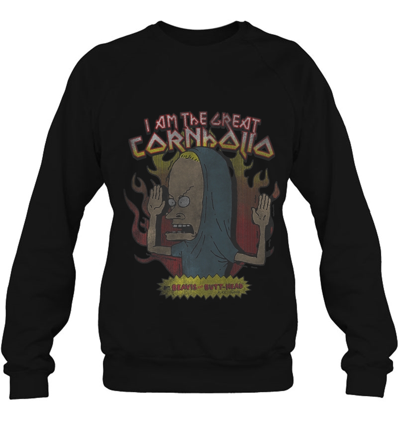 Beavis And Butt-Head I Am The Great Cornholio Flame Portrait Mugs