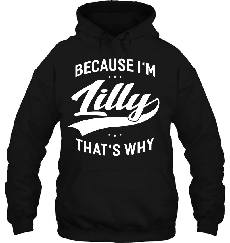 Because I