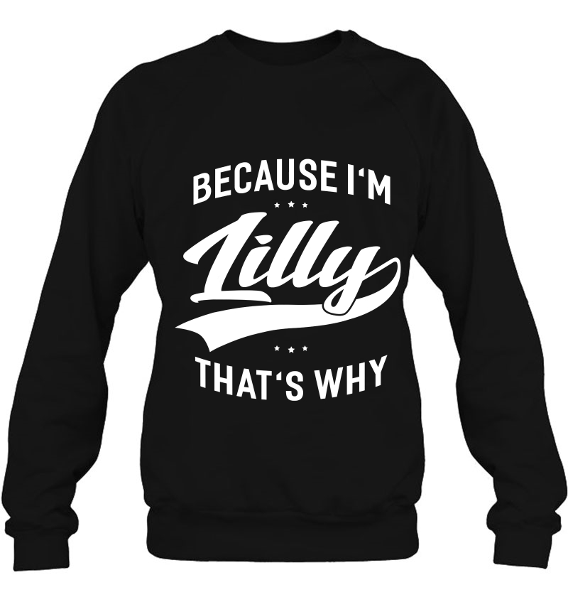 Because I