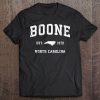 Boone North Carolina Nc Vintage Athletic Sports Design Tee