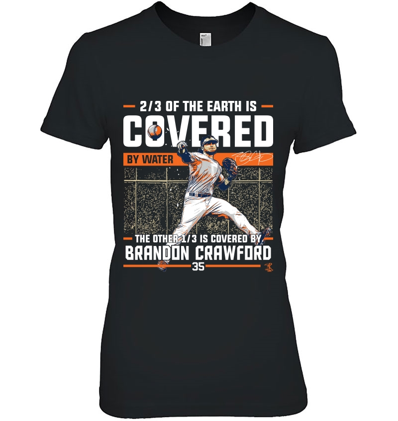 Brandon Crawford Covered By - Apparel Hoodie