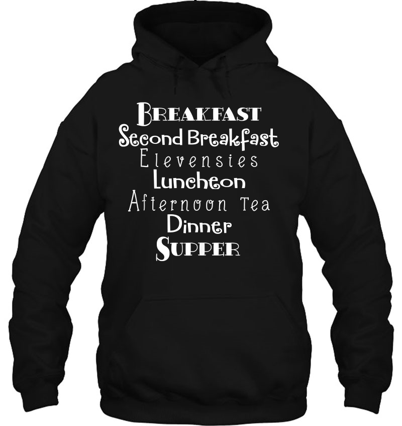 Breakfast, Second Breakfast, Elevenses Luncheon Mugs