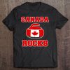 Canada Rocks Tshirt Canadian Curler - Winter Sport Tee