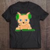 Cat Gamer Shirt I Funny With Mouse Keyboard & Headset Tee