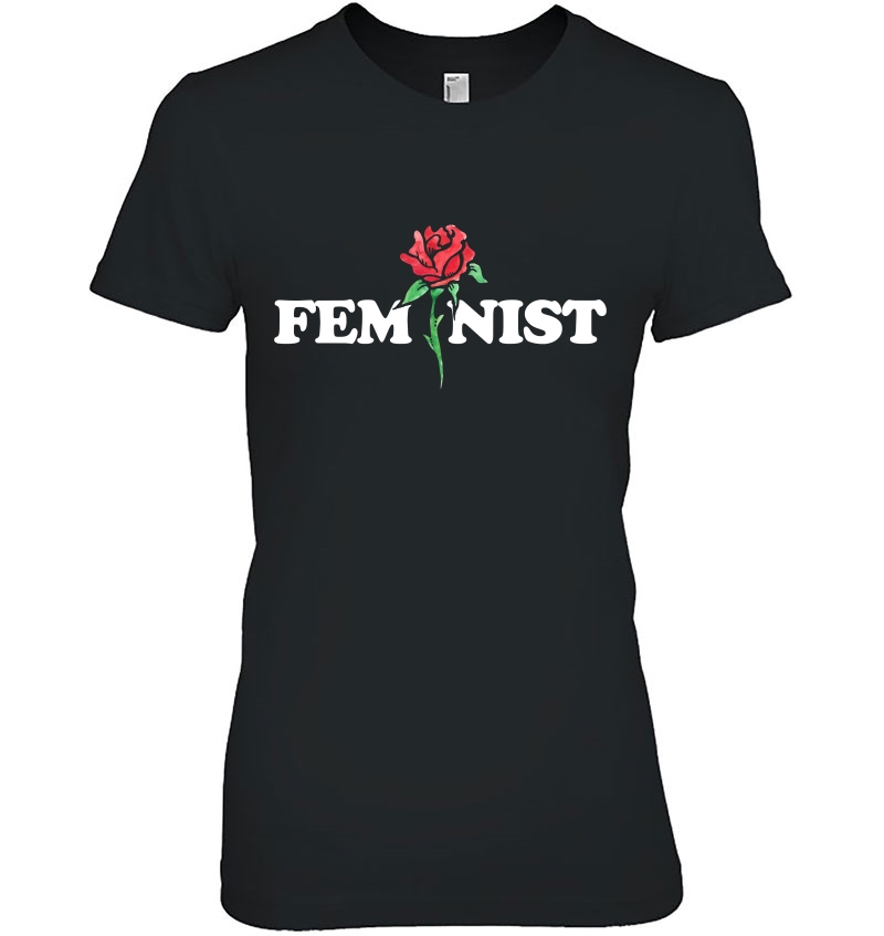 Feminist Pullover S Feminism Red Rose Feminists Hoodie