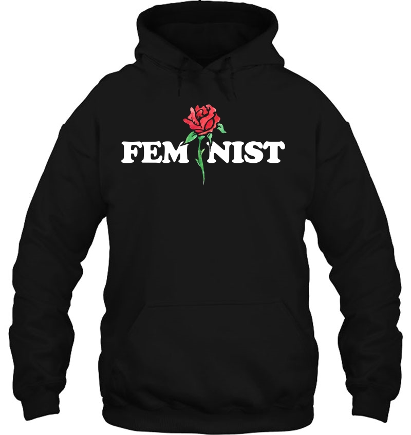 Feminist Pullover S Feminism Red Rose Feminists Mugs