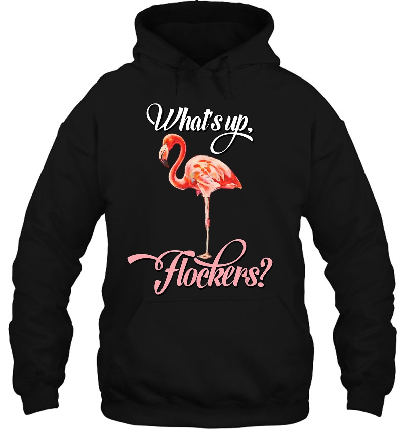 Funny Flamingo - What's Up Flockers Mugs