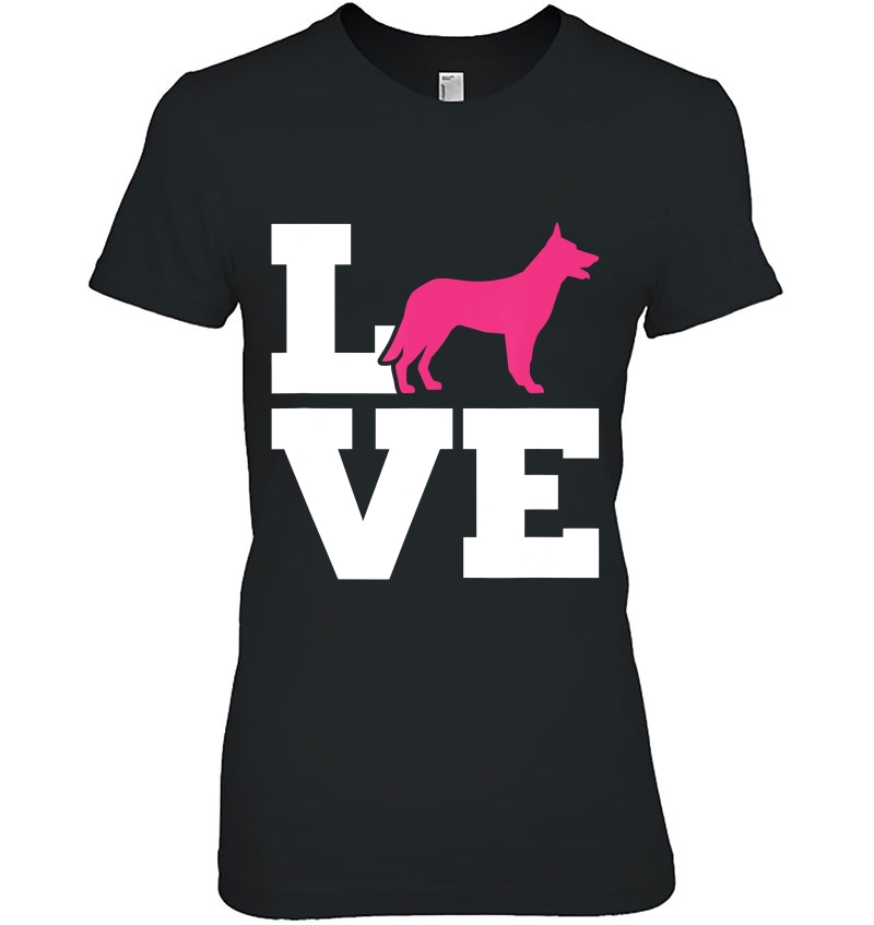 German Shepherd Love Ladies Tee