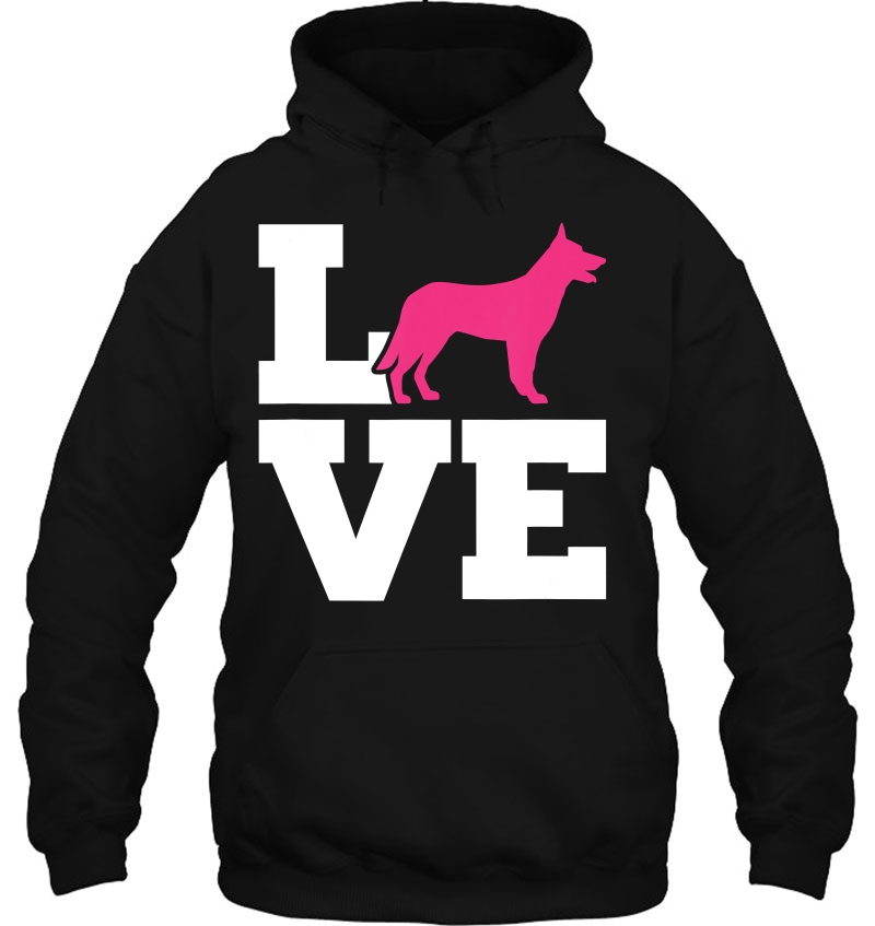 German Shepherd Love Hoodie