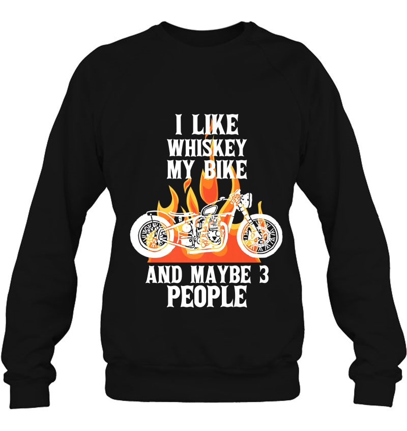 I Like Whiskey My Bike Motorcycle Biker Dad Chopper Mugs