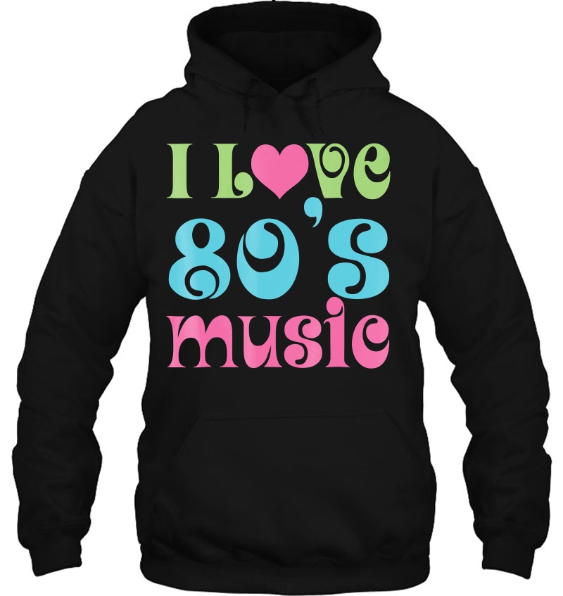 I Love 80'S Music Retro Tee Vintage Style Mugs