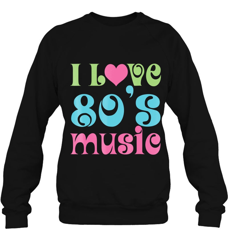 I Love 80'S Music Retro Tee Vintage Style Mugs