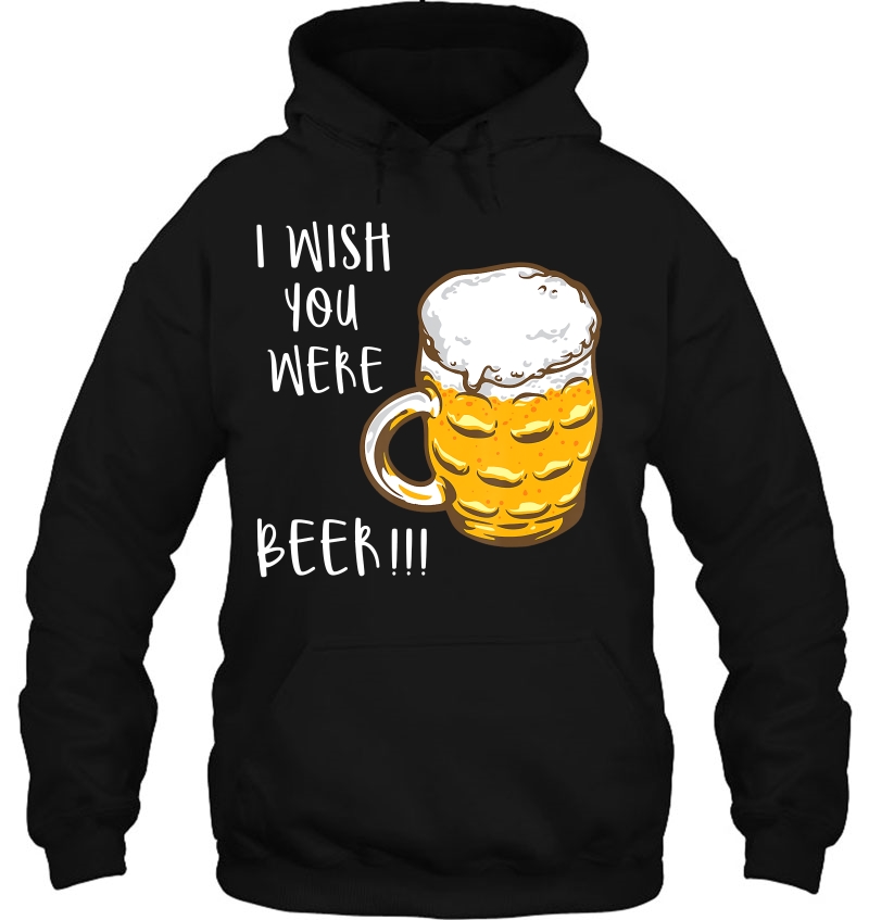 I Wish You Were Beer Funny St Patrick's Day Tee Mugs