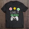 Level 9 Unlocked Gamer Shirt, Nine Year Old Birthday Tee