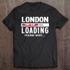 London Loading Tourist Souvenirs England Flag Tee