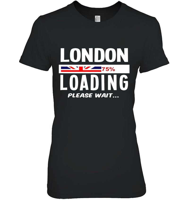 London Loading Tourist Souvenirs England Flag Hoodie