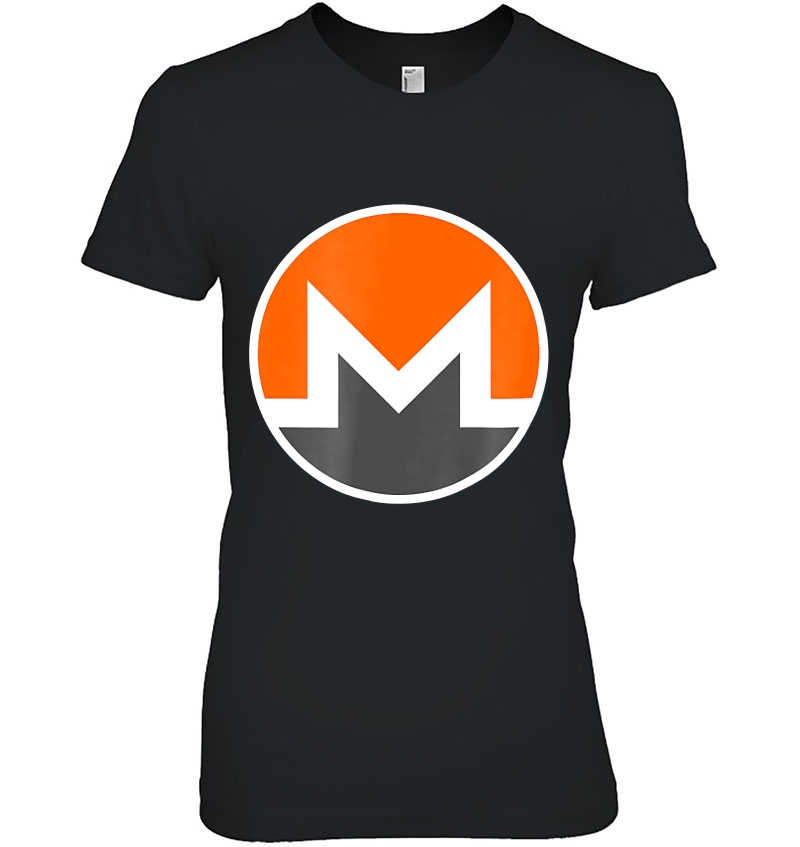 Monero Logo Xmr Cryptocurrency Alt Coin Hoodie