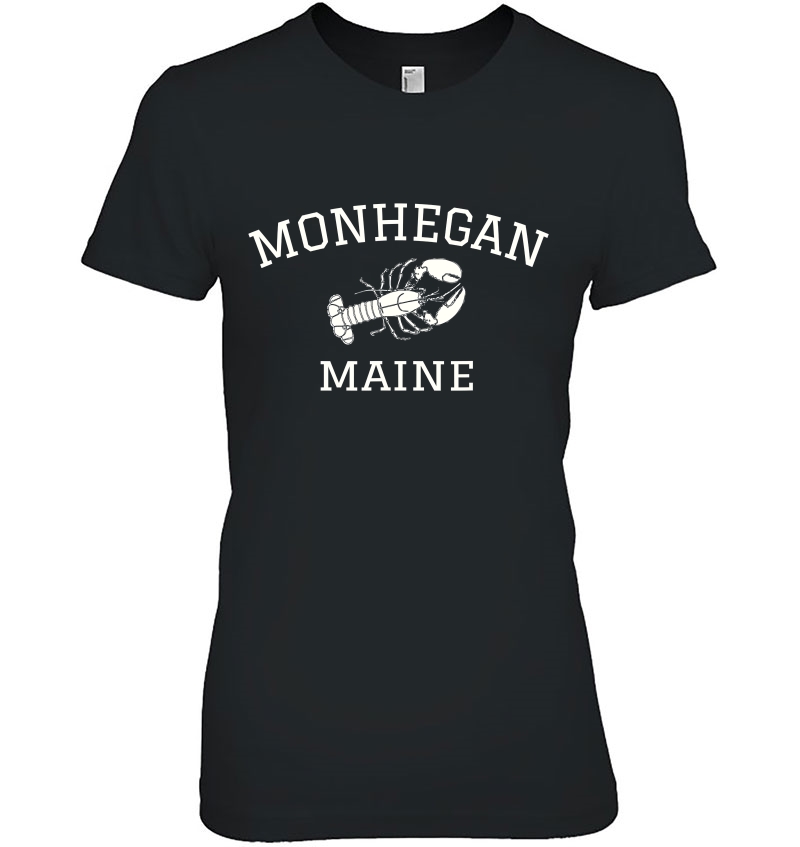 Monhegan, Maine Lobster Ladies Tee