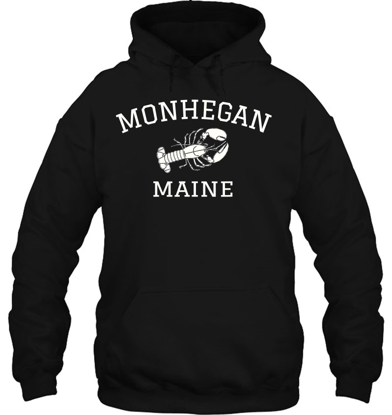 Monhegan, Maine Lobster Hoodie