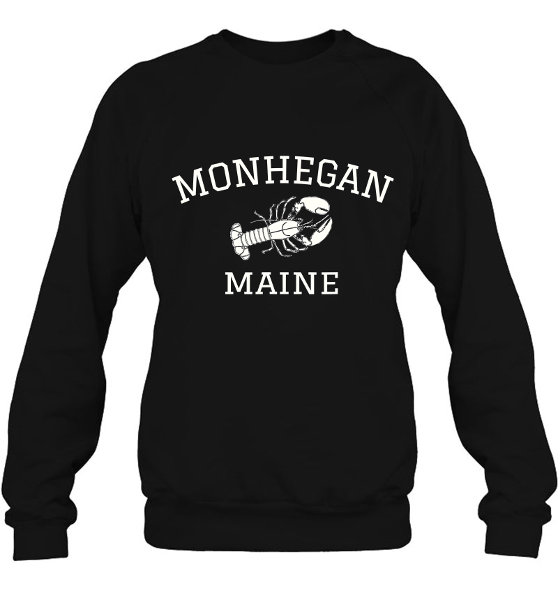 Monhegan, Maine Lobster Sweatshirt