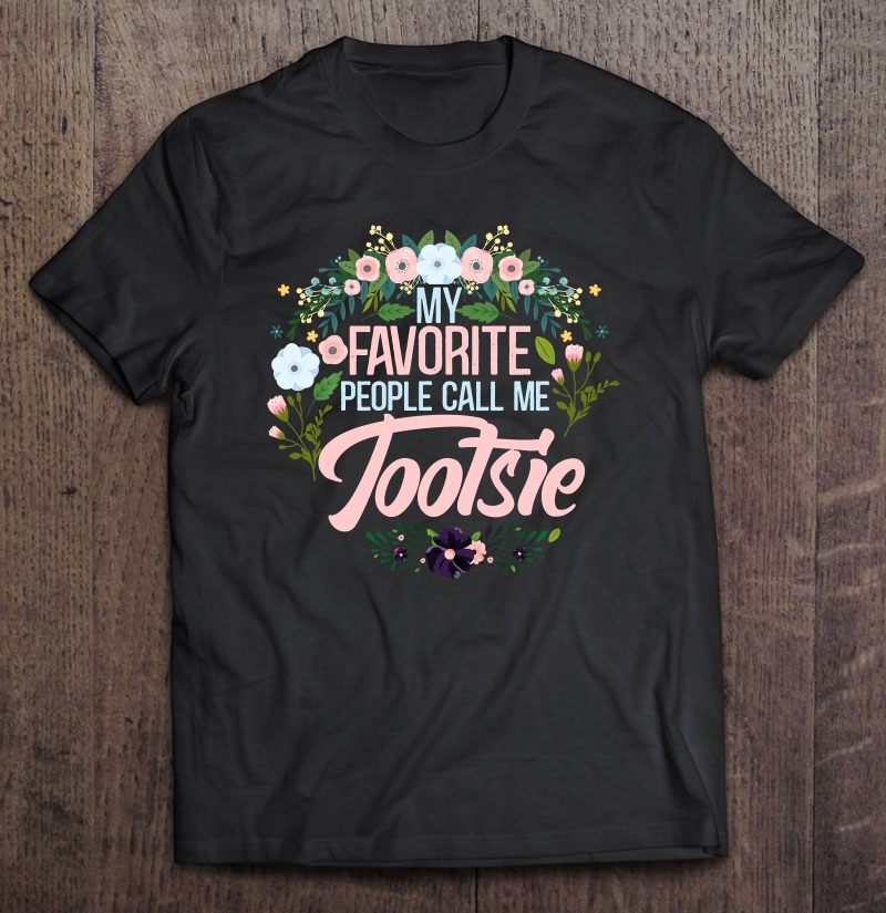 My Favorite People Call Me Tootsie, Xmas Momgrandma Shirt