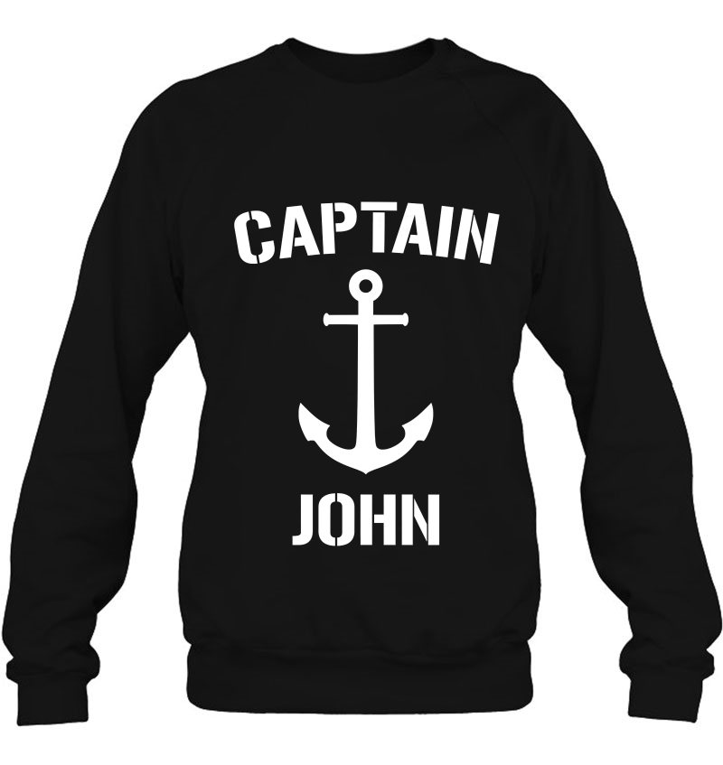 Nautical Captain John Personalized Boat Anchor Mugs