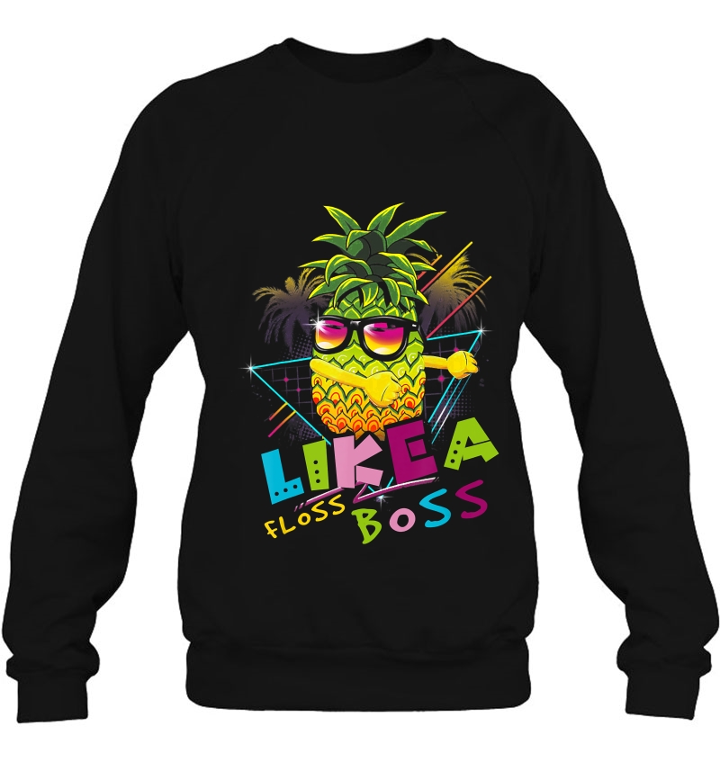 Pineapple Sunglasses Floss Like A Boss Christmas Mugs