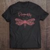 Pink Dragonfly Damselfly Insect Wings For Women Tee