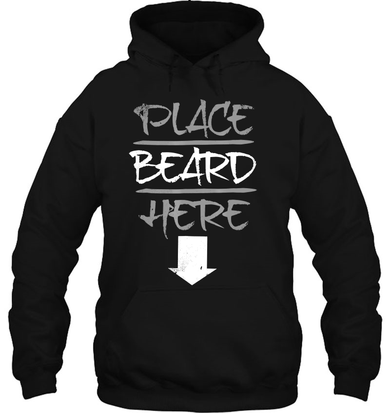 Place Beard Here Funny Black Humor Bearded Life Woman Mugs