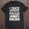 Proud Army Mom Tshirt Support Military Daughter Tee