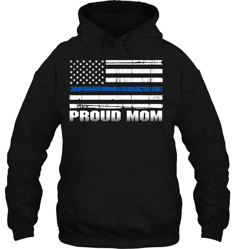 Proud Mom Of Police Enforcer Cop Blue Thin Line Mugs